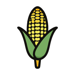 Vector simple corn