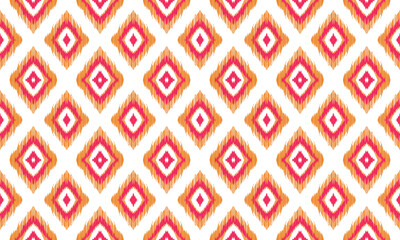 Hand drawGeometric ethnic pattern seamless. seamless pattern design.Aztec style abstract vector illustration.white background.great for textiles, banners, wallpapers.