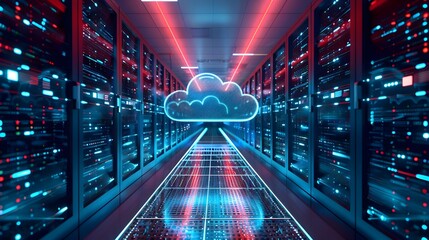 Futuristic Cloud Computing Infrastructure with Secure Virtual Servers and High Performance Data Centers for Digital Transformation and Innovation