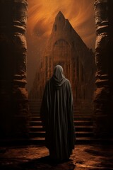 person in the dark, generative ai