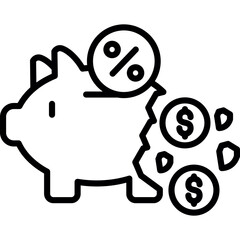 Piggy Bank  icon