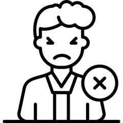 Obraz premium Cyberbullying icon