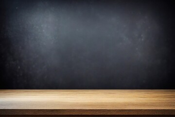 empty blackboard on wall