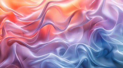 Fototapeta premium glassmorphism background featuring a smooth, colorful gradient overlay behind frosted glass elements