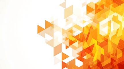 Obraz premium white and orange background