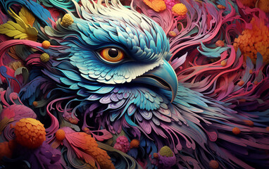 Obraz premium Fantastic and mysterious beautiful art.
