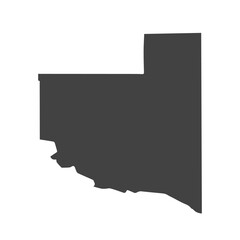 La Pampa map illustration