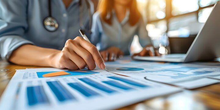 Elderly Couple Collaborating on Financial Planning for Healthcare and Retirement Needs