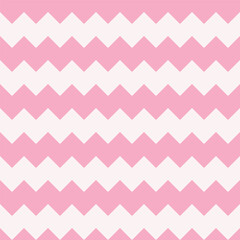 Pink and white zigzag background.