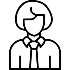 new line icon design