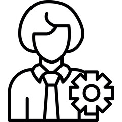 new line icon design