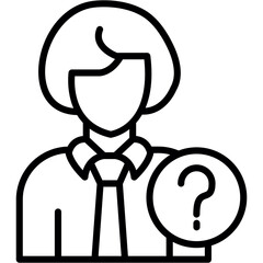 new line icon design