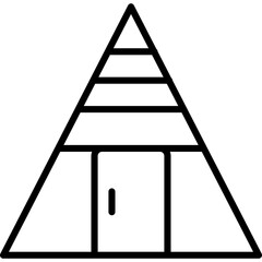 Pyramid Chart icon