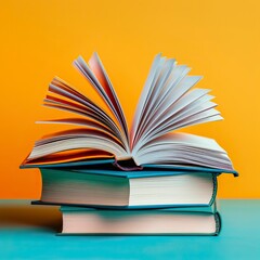 Fototapeta premium Book. Textbook. School Education concept 