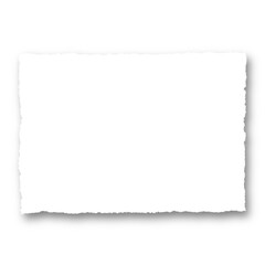 Paper Texture, white paper, crumpled crushed paper horizontal vector, Glued paper wrinkled effect, сlean crumpled papers on transparent background. Crumpled empty sheets of paper and shadow