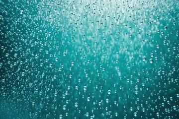 Obraz premium water drops on glass