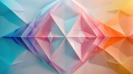 3D Diamond Shaped Backdrop