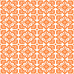 Nature vintages cross stitch traditional ethnic pattern paisley flower Ikat background abstract Aztec African Indonesian Indian seamless pattern for fabric print cloth dress carpet curtains and saro
