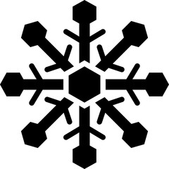 snow solid icon