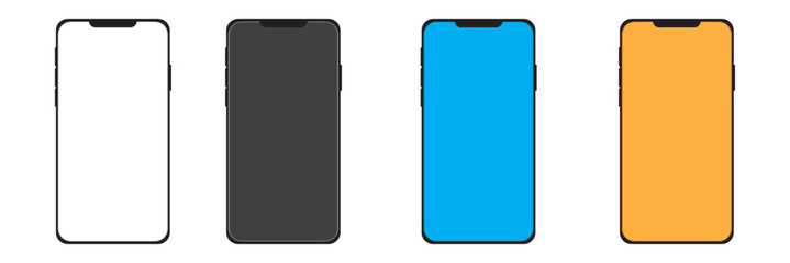 Smartphone vector icon for background graphic design. eps10