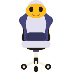 Gaming Chair Illustration
