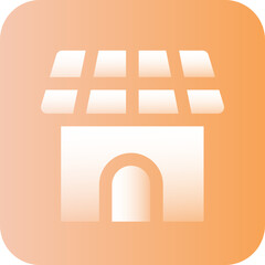 solar panel class development, vector icon