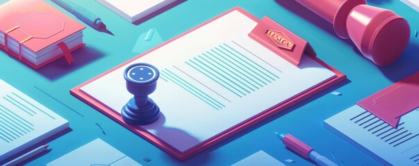 Patent A certificate or document with a seal, representing the filing and granting of patents