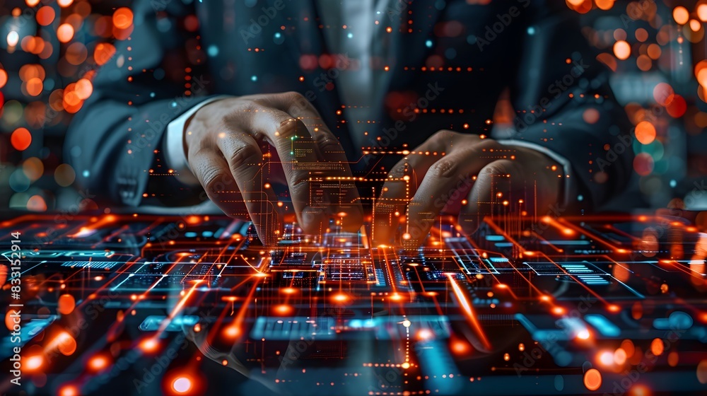 Poster digital twin technology driving business transformation through virtual process representation and i
