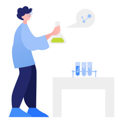 Substance in test tube