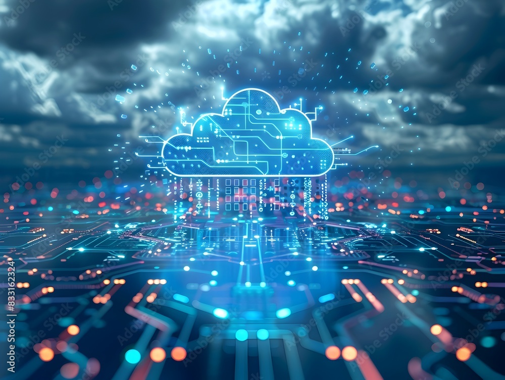 Poster cutting edge cloud based digital twin technology enabling real time monitoring and interactive visua