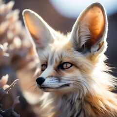 Obraz premium A fennec fox portrait ultra detailed