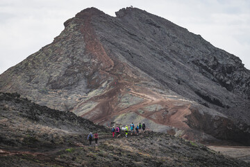 people walking the sao lorenzo path