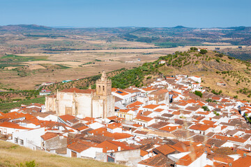 Church of San Bartolome in the town of Feria, Badajoz