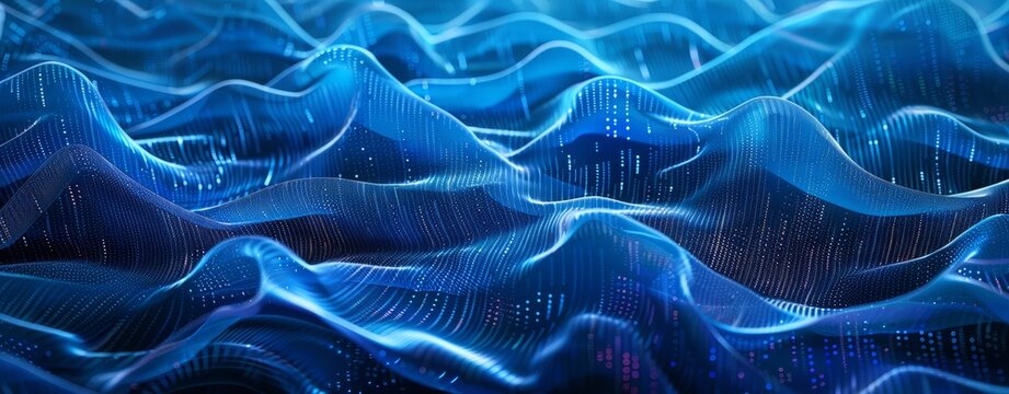 abstract technology background, binary code matrix, network hi-speed