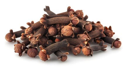 Fototapeta premium cloves isolated on white