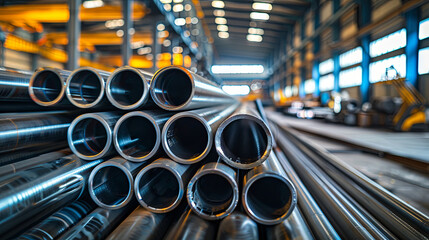 high quality galvanized steel pipe on the modern factory
