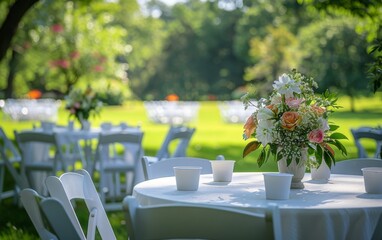 Outdoor Dining Memorial Day Gathering with Friends
