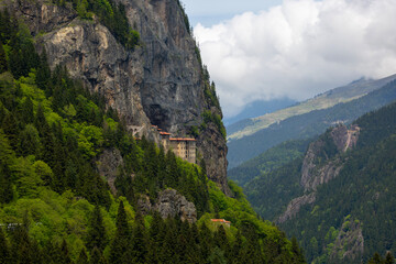 Sumela Monastery (Turkish: Sümela Manastırı) is a Greek Orthodox monastery, in the Maçka district of Trabzon Province in modern Turkey.