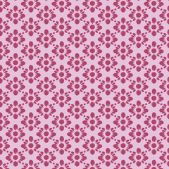 Elegant decorative floral pattern vector design. Colorful floral pattern suitable for background, texture, fabric, wrapping, textile, clothing, print or others.