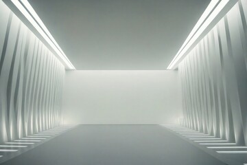 Obraz premium 3d render of a corridor