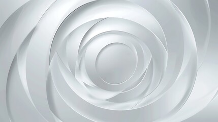 Modern abstract light silver background elegant circle shape design