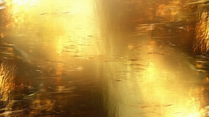 Brushed metal texture. gold background. Vector illustration