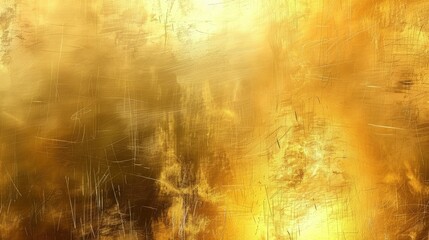 Fototapeta premium Brushed metal texture. gold background. Vector illustration