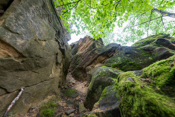 Rudolstädter Riviera bei Rudolstadt Volkstedt Thüringen Deutschland Saale