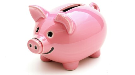 Obraz premium A piggy bank is a basic receptacle resembling a pig commonly employed by people particularly kids to store and accumulate modest sums of money