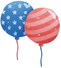 4 of July celebration balloon