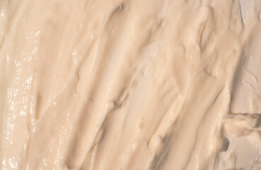 Macro cosmetic cream texture, cosmetic background