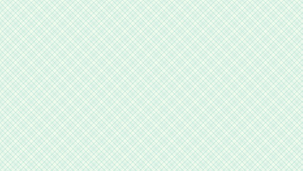 abstract seamless repeated very pale pastel greenish blue diagonal Plaid pattern style on greenish white solid color background