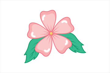 Spring Trip Flat Sticker Design