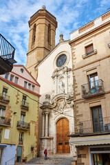 Fototapeta premium Picturesque city center of La Bisbal. Baix Emporda, Catalonia. Spain